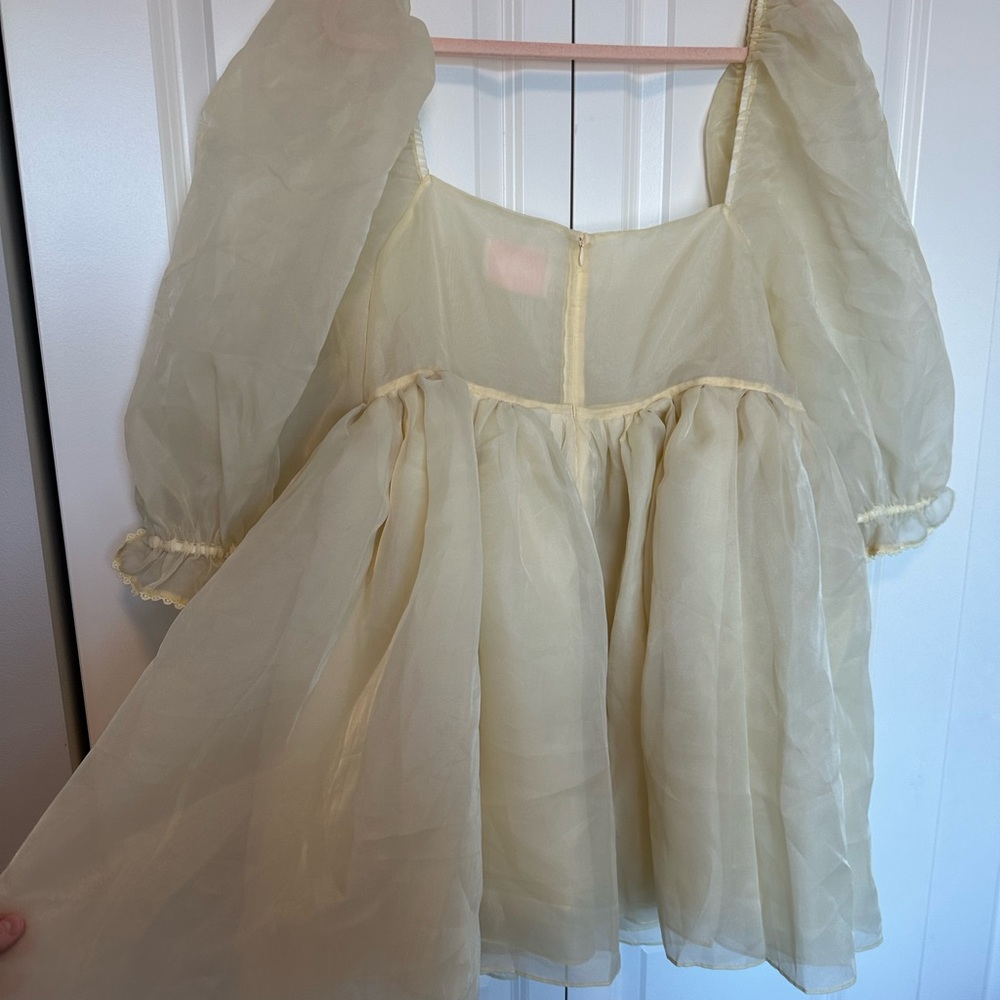 Selkie The Baby Banana Puff Dress size 1X - Picture 6 of 6